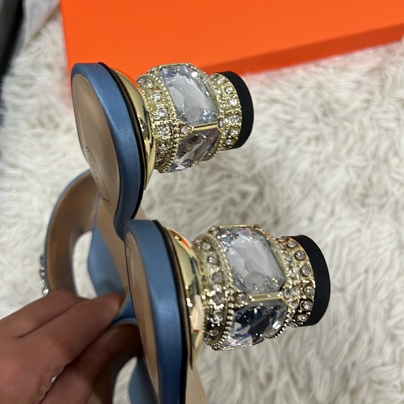 Nalebe Women's Aurum Embellished Slide Sandals - Picture 4 of 9